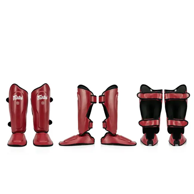 FAIRTEX SP9 Scheenbeschermers – Rood