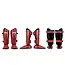 FAIRTEX SP9 Scheenbeschermers – Rood