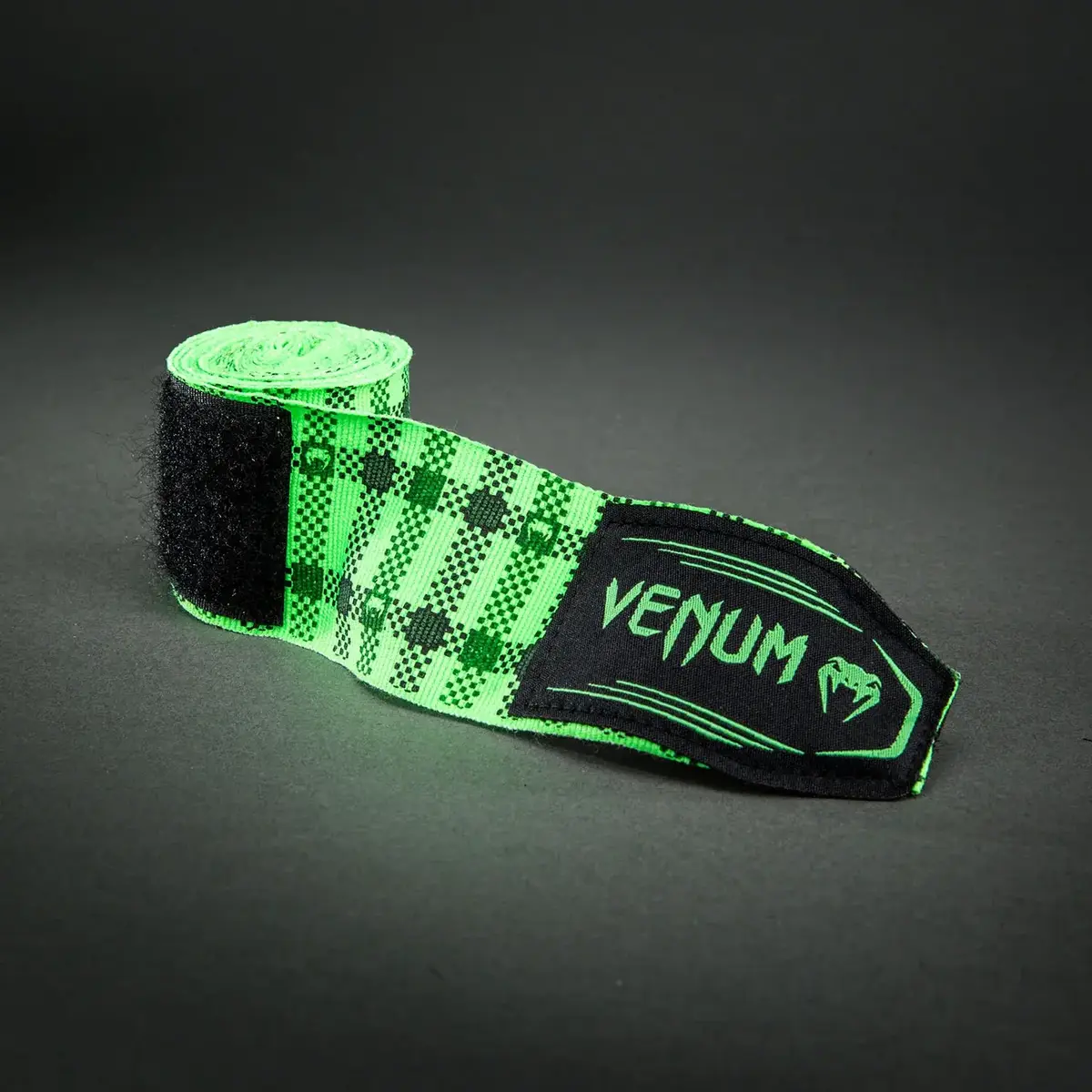 Venum Tartan bandes de boxe - Neon vert - 4 meter