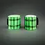 Venum Tartan Handwraps - Neon Green - 4 meter