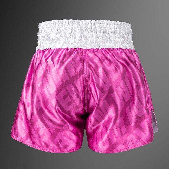 Venum Contender XT Muay Thai Shorts – Candy Pink/ White – Lichtgewicht Polyester – Training & Sparring
