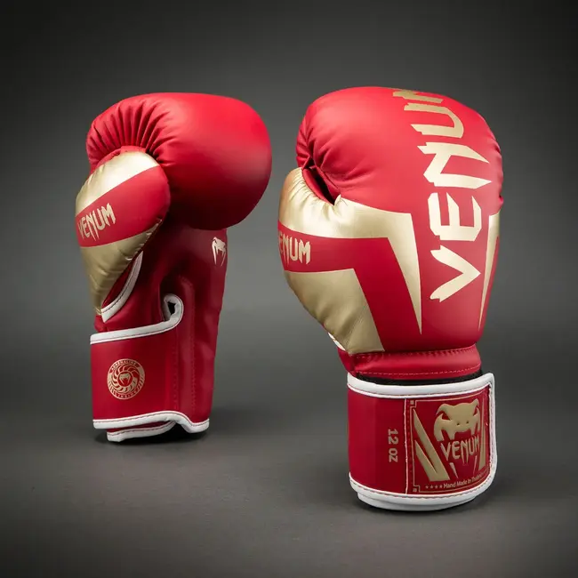 Venum Elite Bokshandschoenen – Rood – Skintex Leer – Training & Sparring