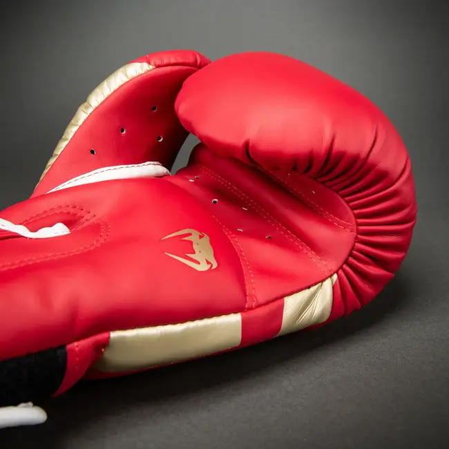 Venum Elite Bokshandschoenen – Rood – Skintex Leer – Training & Sparring