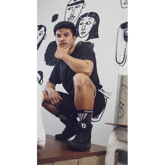 Booster Fightgear Booster - BFG Rapid Strike Pro Series 2 - Grijs - Bokshandschoenen – Zwart – PU – Training & Sparring