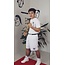 Booster Fightgear Fight Gear Rapid Strike Pro Bokssokken – Wit/Zwart – Ademend & Ondersteunend – Training & Wedstrijd