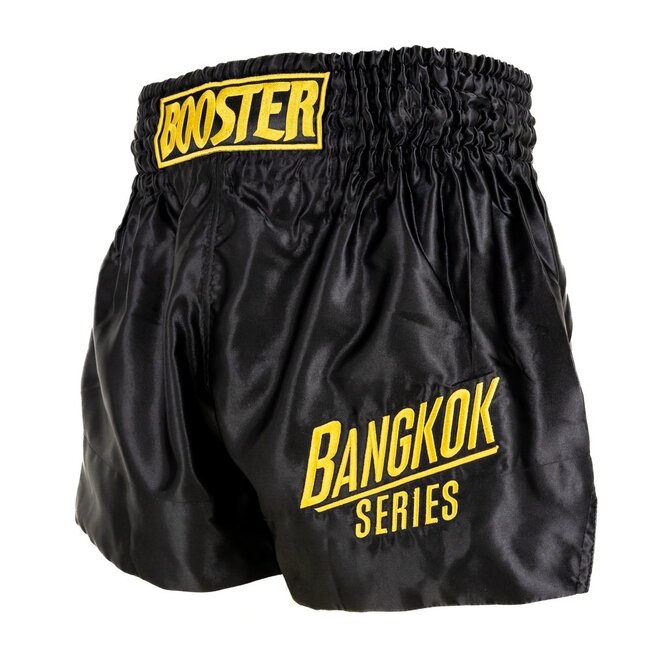 Booster Fightgear FIGHTSHORT - BFG BANGKOK SHORT 1 - Zwart/Goud