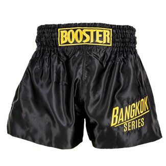 Booster Fightgear FIGHTSHORT - BFG BANGKOK SHORT 1 - Zwart/Goud