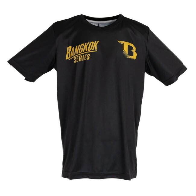Booster Fightgear Booster BFG Bangkok 1 T-Shirt – Zwart/Goud – Voor Training en Vrije Tijd