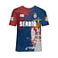 Fightsense Serbia Pride Performance Shirt – SERVIE – Sportshirt voor vechtsport en training