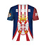 Fightsense Serbia Pride Performance Shirt – SERVIE – Sportshirt voor vechtsport en training