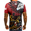 Fightsense Indonesia Garuda Warrior T-Shirt – Red/Black – Sportshirt voor vechtsport en training
