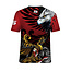 Fightsense Indonesia Garuda Warrior T-Shirt – Red/Black – Sportshirt voor vechtsport en training