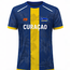 Fightsense FightSense Curaçao Performance T-Shirt – Blue/Yellow