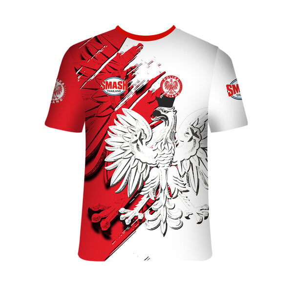 SMASH Fightsense – POLAND Pride Performance Shirt – POLAND V1