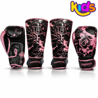 Booster Fightgear Fight Gear Kids Marble Pink – Bokshandschoenen & Scheenbeschermers FightSet