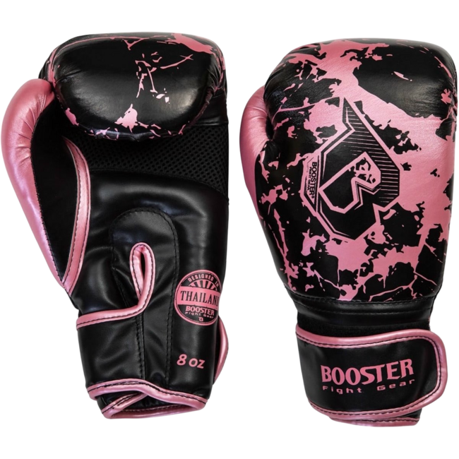 Booster Fightgear Fight Gear Kids Marble Pink – Bokshandschoenen & Scheenbeschermers FightSet