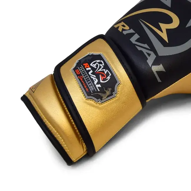 Rival Boxing Gear Rival Zakhandschoenen RB100 Zwart/Goud