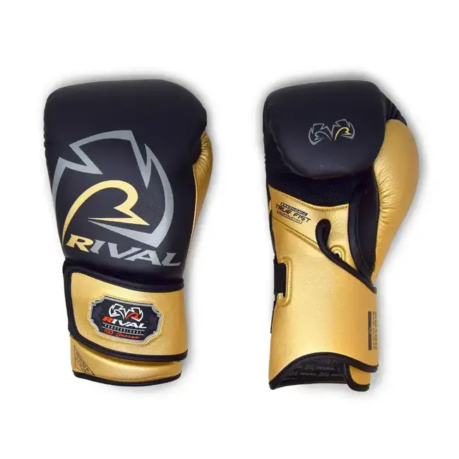 Rival Boxing Gear Rival Zakhandschoenen RB100 Zwart/Goud