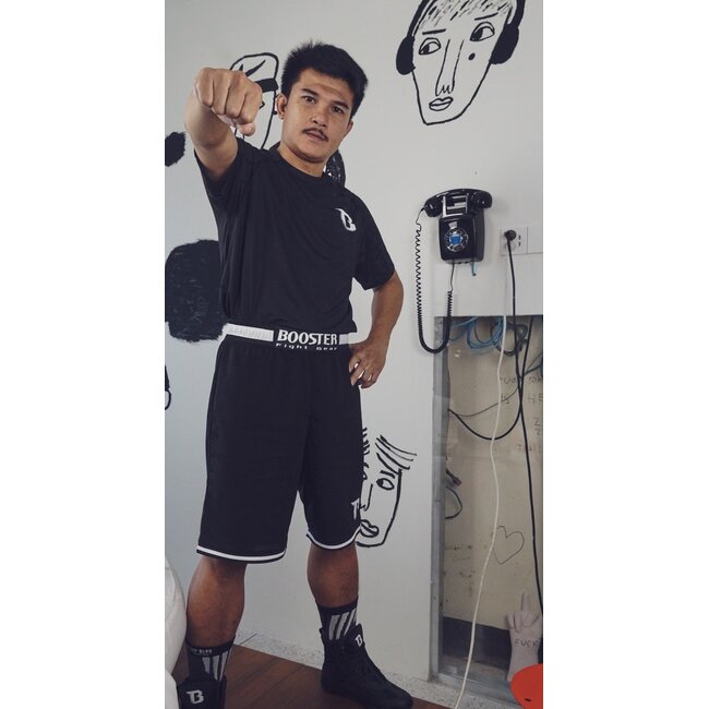 Booster Fightgear Booster - T-shirt - BFG Rapid Strike Pro Tee 1 - zwart