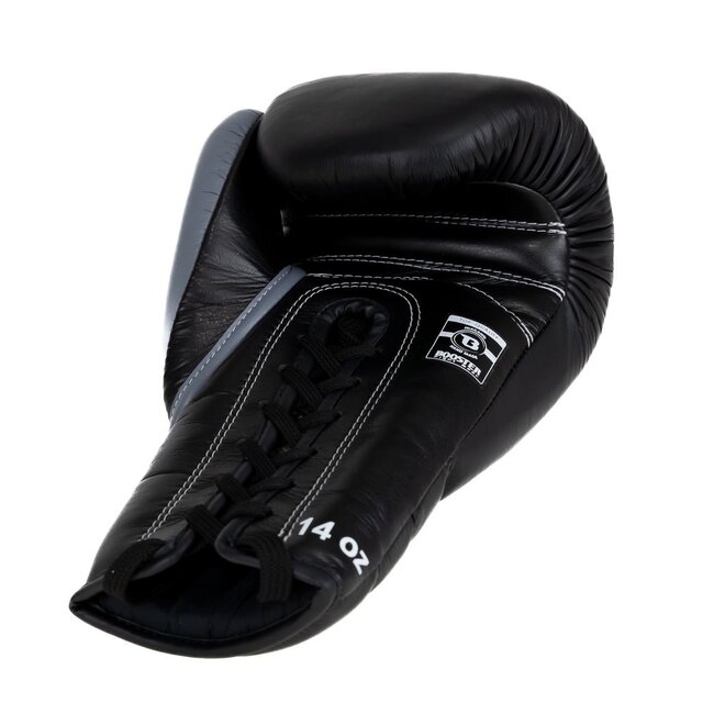 Booster Fightgear Booster BFG RS LU Bokshandschoenen met Veters – Zwa