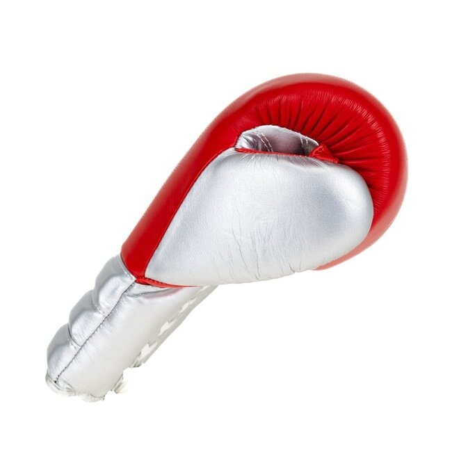 Booster Fightgear Booster BFG RS LU Bokshandschoenen met Veters – Rood/Silver