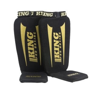 King Pro Boxing Scheenkousen KPB AMSG PRO 2 - ZWART/GOUD
