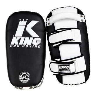 King Pro Boxing KING - ARMPADS - KPB KP-1 Curved Kick Pads – Zwart