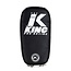 King Pro Boxing ARMPADS - KPB KP-1 Curved Kick Pads – Zwart