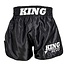 King Pro Boxing MUAY THAI SHORT - KPB REVO SHORT 1 - ZWART/WIT