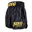 King Pro Boxing KING - MUAY THAI SHORT - KPB REVO SHORT 2 - ZWART/GOUD