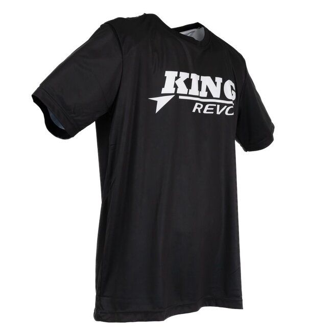 King Pro Boxing T-SHIRT - KPB REVO TEE 1 - ZWART