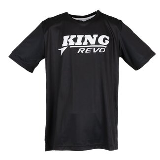 King Pro Boxing T-SHIRT - KPB REVO TEE 1 - ZWART
