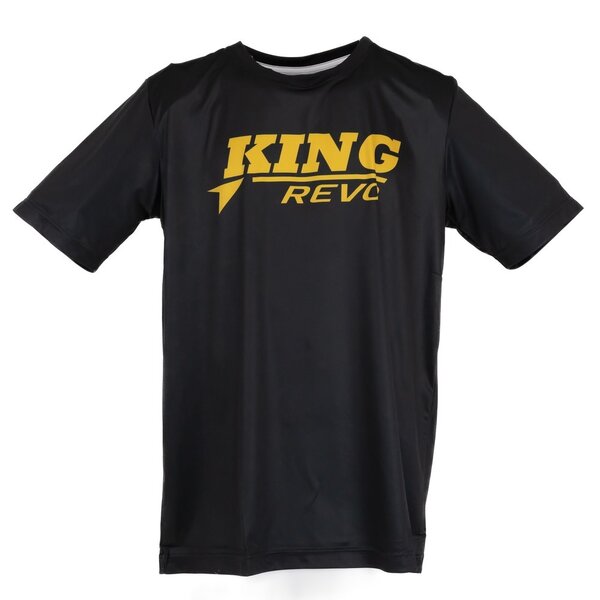 King Pro Boxing T-SHIRT - KPB REVO TEE 2 - noir/or