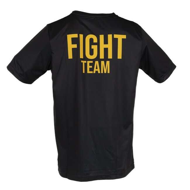 King Pro Boxing T-SHIRT - KPB REVO TEE 2 - ZWART/GOUD