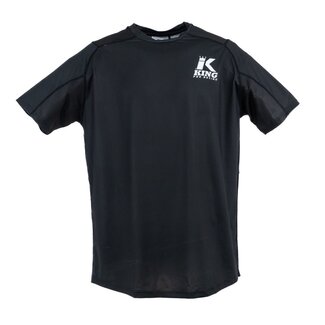 King Pro Boxing T-SHIRT - KPB Apex pro 1 Tee - ZWART