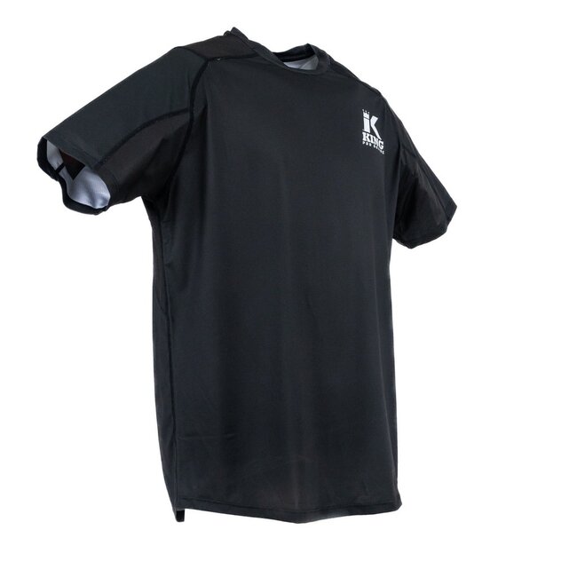 King Pro Boxing T-SHIRT - KPB Apex pro 1 Tee - ZWART