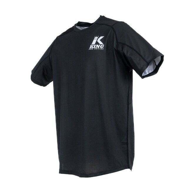 King Pro Boxing T-SHIRT - KPB Apex pro 1 Tee - ZWART