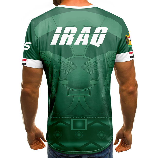 Fightsense IRAQ Performance T-Shirt – IRAK Style – Sportshirt voor vechtsport en training
