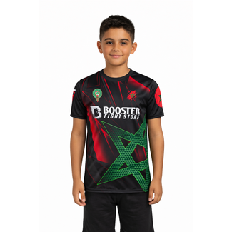 Booster Fightgear T-shirt voor kinderen - Marokko - ATLAS GREEN STAR