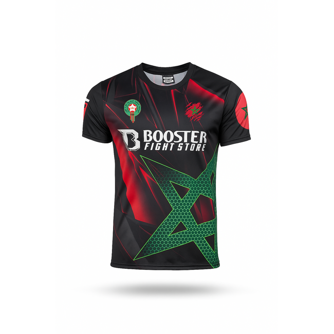 Booster Fightgear T-shirt voor kinderen - Marokko - ATLAS GREEN STAR
