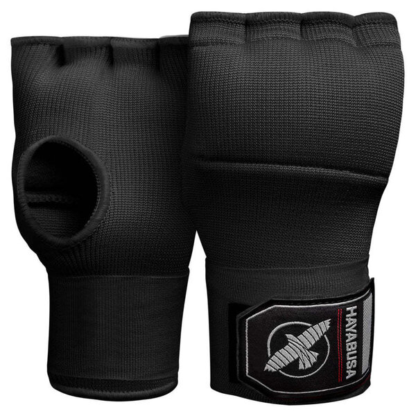Hayabusa Quick Handwraps – Schwarz – Stretch Wrap – Innenhandschuh für Boxen & MMA