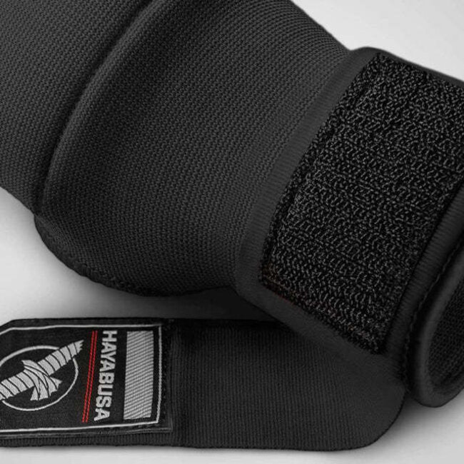 Hayabusa Quick Handwraps – Zwart – Stretch Wrap – Binnenhandschoen voor Boksen & MMA