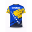 Fightsense Bosnia Pride Performance BOSNIE Shirt – BOŠNJAK Edition – Sportshirt voor vechtsport en training