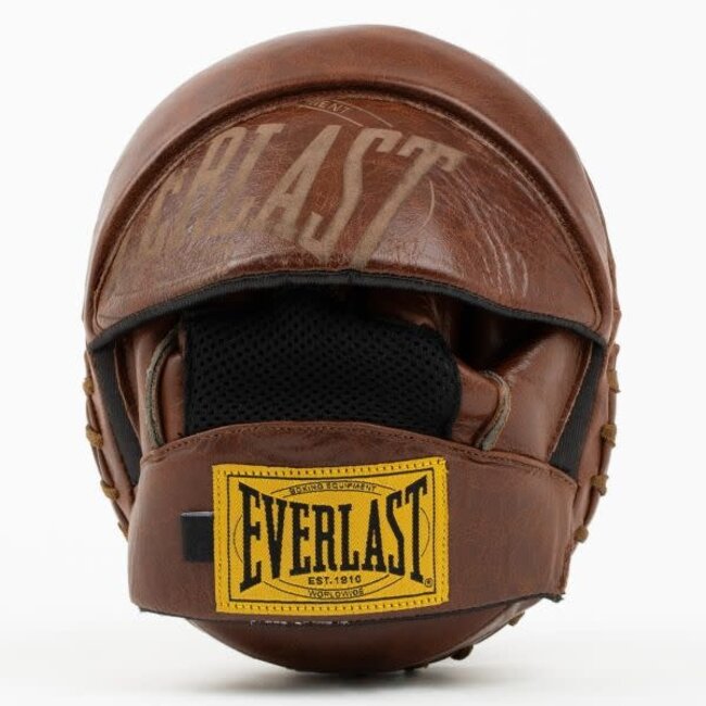 everlast 1910 Focus Mitts – Bruin – Premium Leer – Bokstraining & Pads Werk