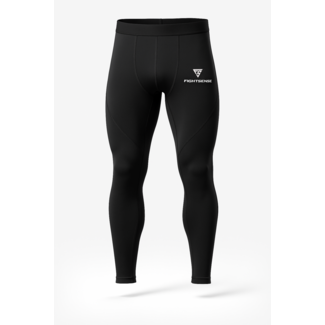 Fightsense Eclipse V1 Compressiebroek – Zwart – Compression Fit – MMA & Grappling