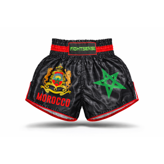 Fightsense FIGHTSENSE - Fightshort - MAROKKO - ATLAS GREEN STAR