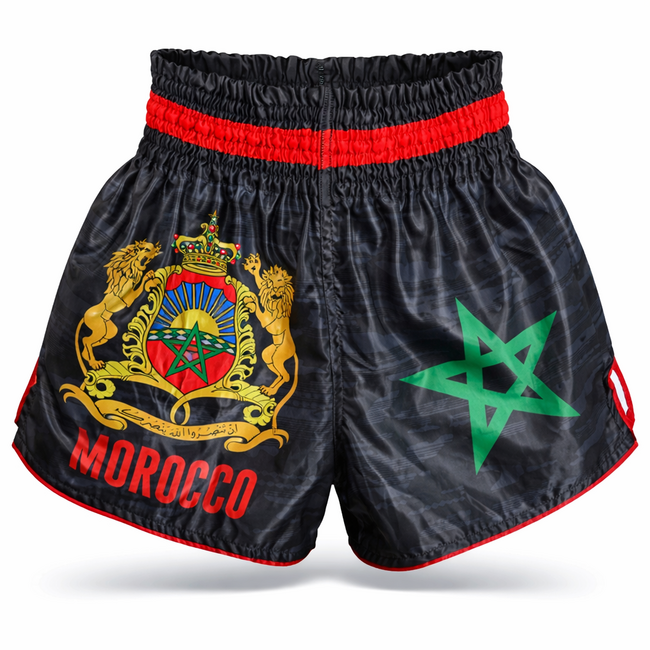 Fightsense FIGHTSENSE - Fightshort - MAROKKO - ATLAS GREEN STAR