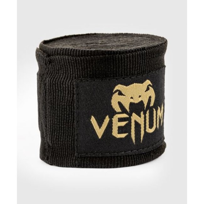 Venum Kontact Boxing Handwraps - Bandages - Black/Gold 400cm