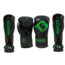 Booster Fightgear Bangkok Fightset – Black/Green – Kunstleer – Bokshandschoenen & Scheenbeschermers