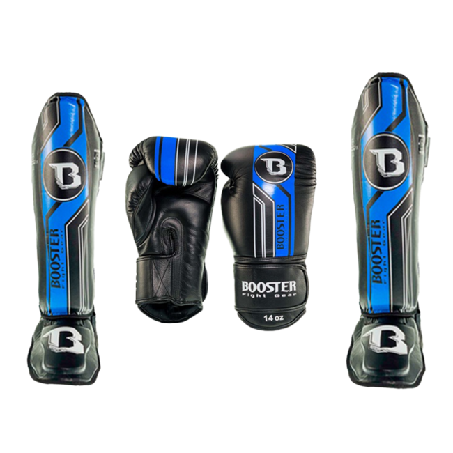BOOSTER - FIGHTSET V9- BOKSHANDSCHOENEN + SCHEENBESCHERMERS